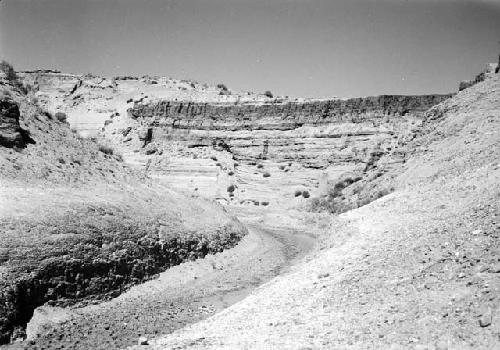 Channel in the Jeddito Arroyo