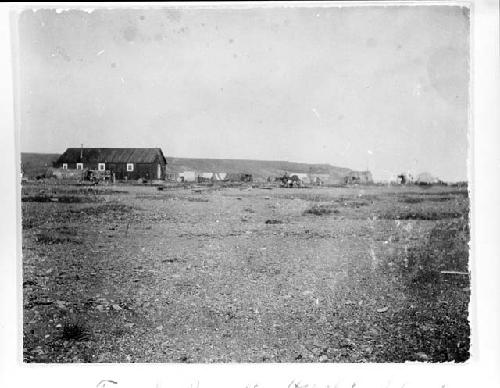Pacific Steam Whaling Company's Buildings at Herschel Island, 1894.