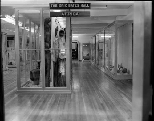 African exhibit, 5th floor, Peabody Museum, 1970