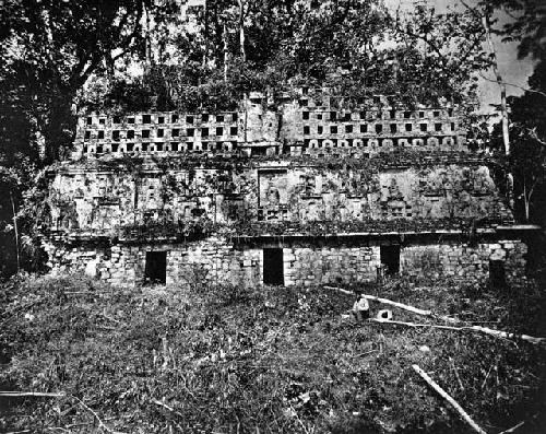 Yaxchilan Structure 33 - Reproduced from book "Usumatsintla Valley" by T. Maler