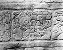 Reproduction from print of Stela 1, Detail