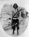 Reproduction of Navajo Man, Ca. 1901