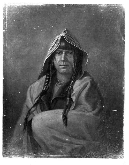 "Eta Keazah, A Sisseton Sioux" by Seth Eastman
