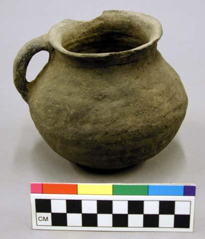 Pitcher, coiled ware type, not painted