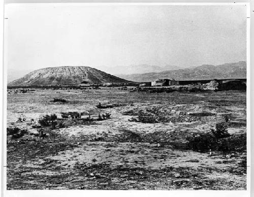 Tepe Yahya; Archaeological mound, 5000 B.C. (bottom)