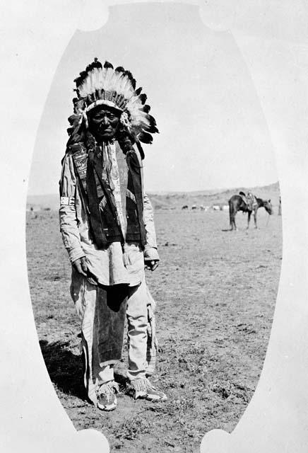 Jicarilla Apache Indian at Agency in S.W. Colorado