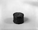 Round box with lid, nineteenth century or early twentieth century