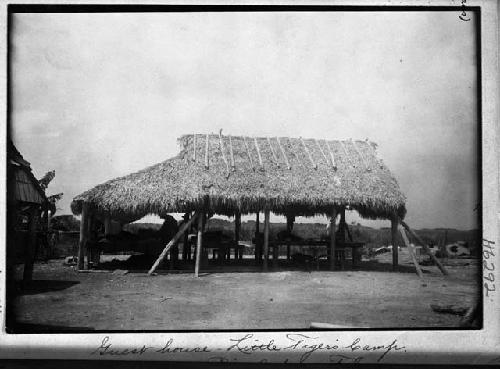 Guest house at Little Tiger's camp in Big Cypress, Florida