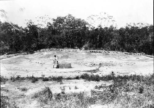 Teobert Maler at Yucatan, 1886-1889; ancient wells (cisterns)