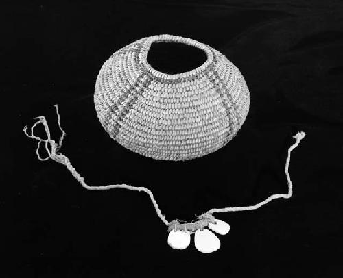 Basket and necklace