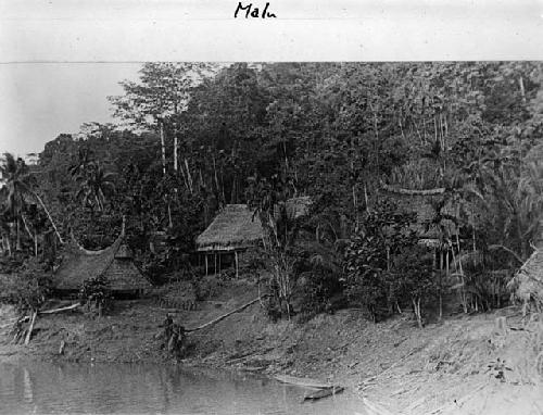 Village, Malu, Sepik River region