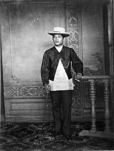 Young Filipino man in formal dress