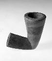 Pipe, carved and drilled siltstone, from Marriott Mound II, Turner Group, Ohio.