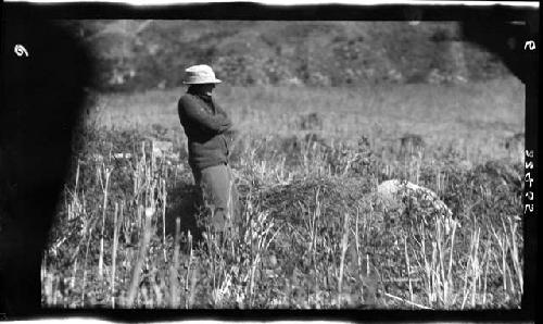 Janet Wulsin standing in field