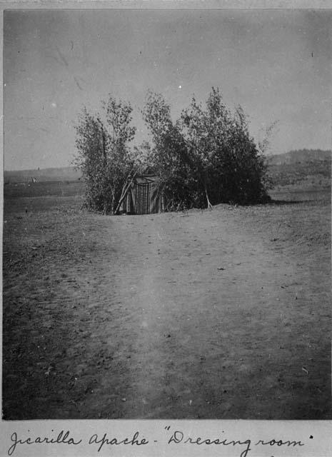 Jicarilla Apache "Dressing Room"