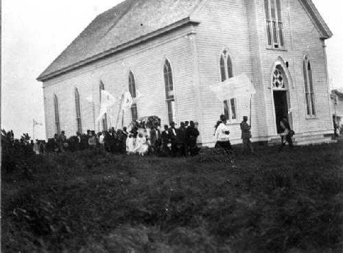 Procession of the Cross, Chapel Island Mission