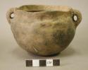 Ceramic vessel, small, two handles