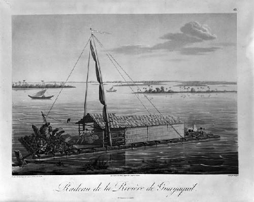 Reproduction from voyage de Humboldt et Bonpland vues de cordilleres