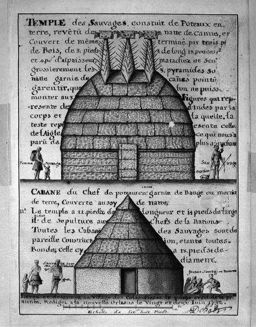 Reproduction of Temple Des Sauvages