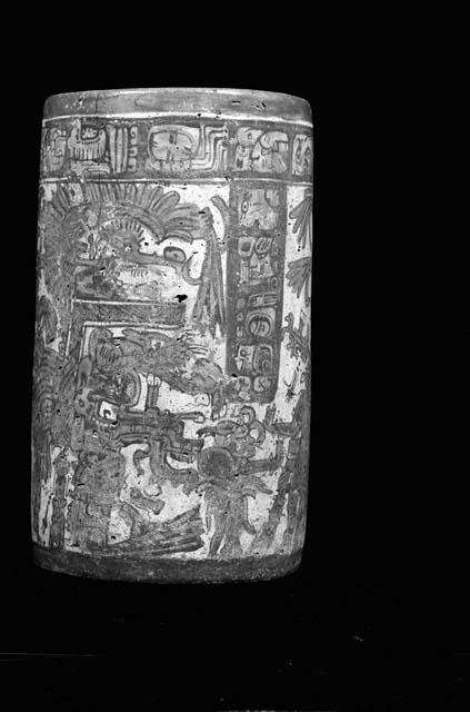 Vase Decorated With Glyphs, Etc.