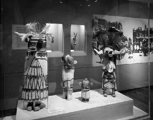 Kachina exhibition at Museum of Our National Heritage, Lexington, Mass.