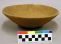 Ceramic vessel, complete bowl, plain