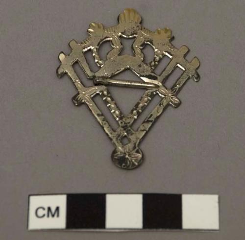 Silver brooch