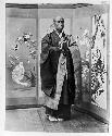 Japanese man in traditional dress