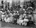 Group portrait of 22 Ceylonese Men