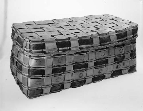 storage basket with cover