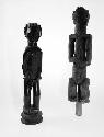 Male and female effigy figures