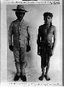 Constabulary soldier and man in ordinary dress