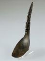 Horn spoon depicting a Thunderbird