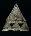 Pectoral amulet. Silver base pendant - breast plate?
