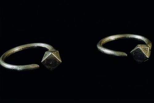 Pair of earrings