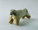 Toy pottery dog, new