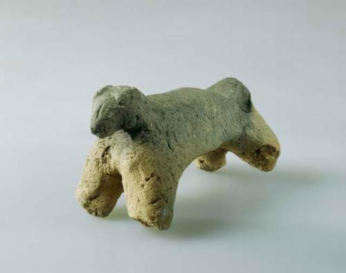 Toy pottery dog, new