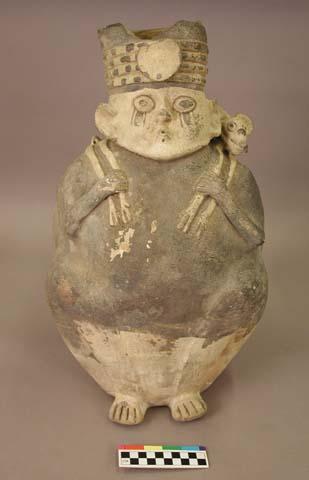 Very large human effigy jug