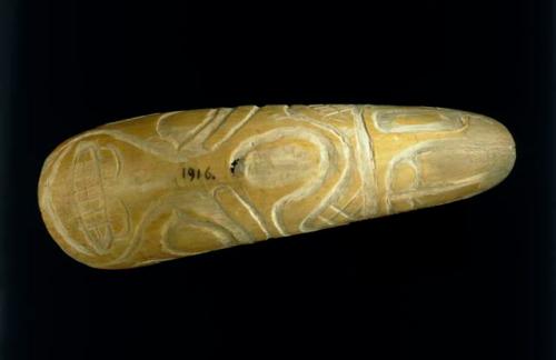 Carved horn