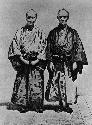 Morivama Einosuke and interpreter Tateishi Toku; August 22-September 4, 1856