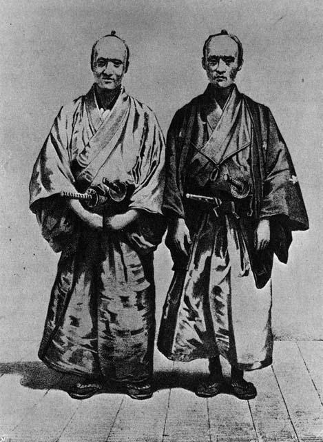 Morivama Einosuke and interpreter Tateishi Toku; August 22-September 4, 1856