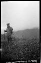 Man standing in field