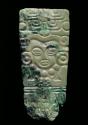 Jade flat human figurine - 115.4x40.4x 7.3 mm.