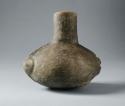 Ceramic effigy vessel, long neck