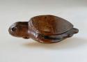 Turtle figure in wood