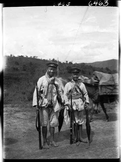 Two men in uniform