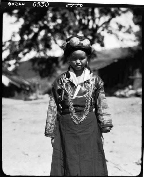 Child in formal dress