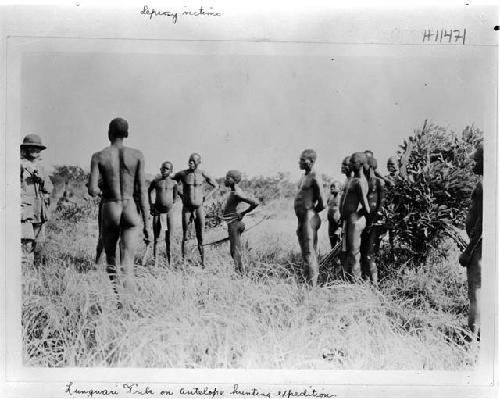 Lungwari tribe, antelope hunting