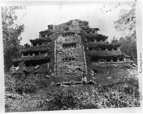 The Great Temple; east façade