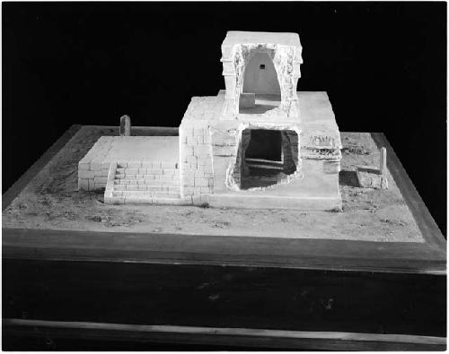 Model of Temple of the Frescos